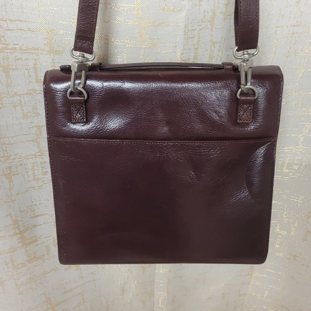 Brookstone leather tablet organizer
